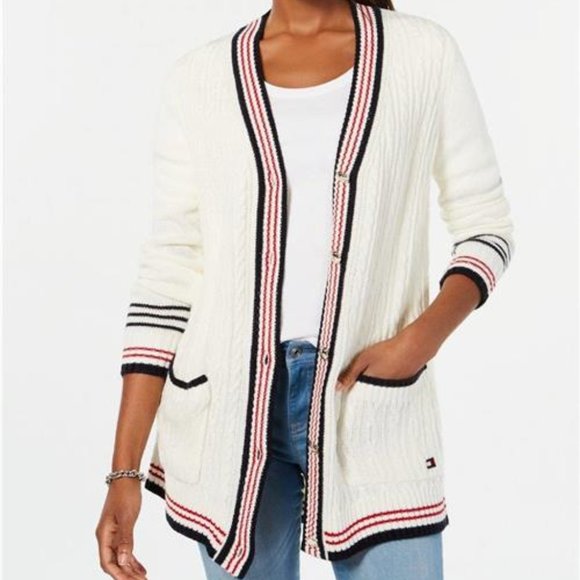 tommy hilfiger cardigan ladies